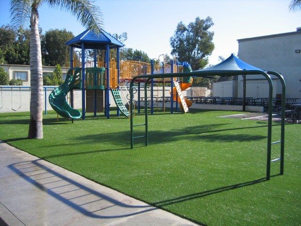 Synthetic Turf Playground Installation El Cajon, Artificial Grass Playground Company