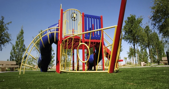 Artificial Grass Playground Installation El Cajon, Synthetic Turf Playground Company